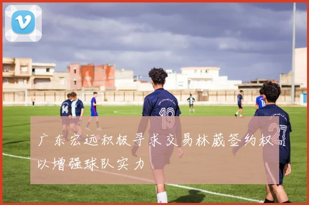 广东宏远积极寻求交易林葳签约权以增强球队实力